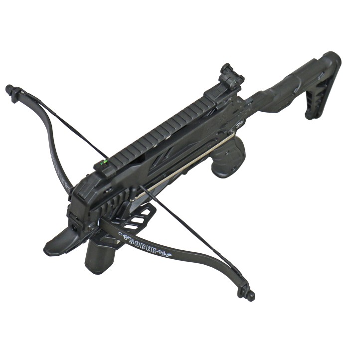 Buchner, pistol crossbow, model Sobek, 80 lbs, 7 aluminum arrows
